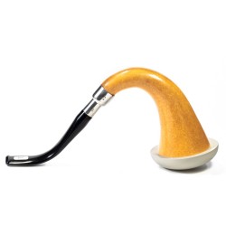 Pipa in Zucca CPW Calabash Liscia Cap in Schiuma CB 2503 | Pipeonline