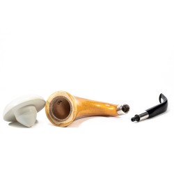 Gourd Pipe Pipe CPW Calabash Smooth Meerschaum Cap CB 2503 | Buy Now