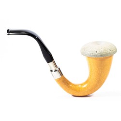 Pipa in Zucca CPW Calabash Liscia Cap in Schiuma CB 2506 | Pipeonline