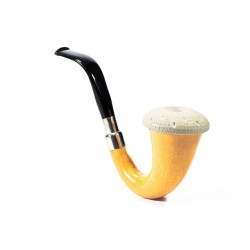 Gourd Pipe Pipe CPW Calabash Smooth Meerschaum Cap CB 2506 | Buy Now