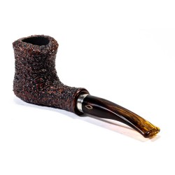 Pipa Brebbia Naif Rusticata Model 7013 Billiard BR 2501 | Pipeonline