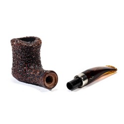 Pipa Brebbia Naif Rusticata Model 7013 Billiard BR 2501 | Pipeonline