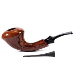 Pipa Brebbia Hornet Pura Noce Liscia Horn BR 2528 | Pipeonline