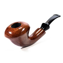Briar Pipe Brebbia Hornet Pura Walnut Smooth Horn BR 2528 | Buy Now
