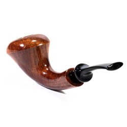 Briar Pipe Brebbia Hornet Pura Walnut Smooth Horn BR 2528 | Buy Now