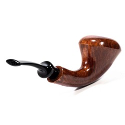 Briar Pipe Brebbia Hornet Pura Walnut Smooth Horn BR 2528 | Buy Now