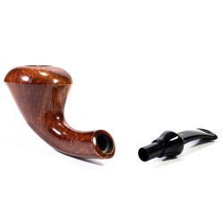 Pipa Brebbia Hornet Pura Noce Liscia Horn BR 2528 | Pipeonline