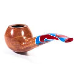 Pipe Savinelli Colombina Smooth 673 KS Bent Rhodesian SV 2508
