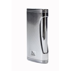 Lubinski Bellagio Flat Flame Lighter Chrome