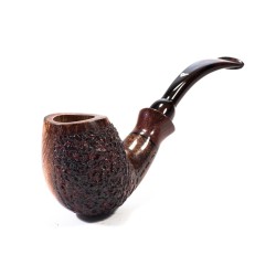 Pipa Luigi Viprati Semi-Rusticata Bent VP 2508 | Pipeonline