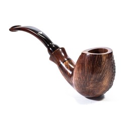 Pipa Luigi Viprati Semi-Rusticata Bent VP 2508 | Pipeonline
