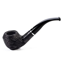 Bog Oak Pipe Talamona Elegant Bent Rhodesian