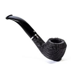 Bog Oak Pipe Talamona Elegant Bent Rhodesian