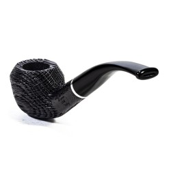 Bog Oak Pipe Talamona Elegant Bent Rhodesian