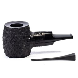 Pipe Talamona Calabash Reverse Rusticated Barrel