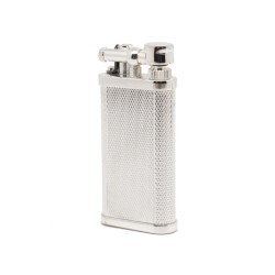 Dunhill Unique Barley Silver Plated Flint Lighter