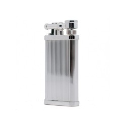 Accendino Dunhill Unique Lines Placcato Argento
