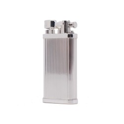 Accendino Dunhill Unique Lines Placcato Argento