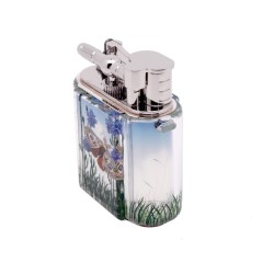 Accendino Dunhill Unique Turbo Aquarium Moth Palladio