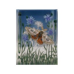 Dunhill Unique Turbo Aquarium Moth Palladium Lighter