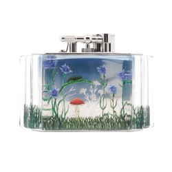 Dunhill Unique Turbo Aquarium Moth Table Lighter