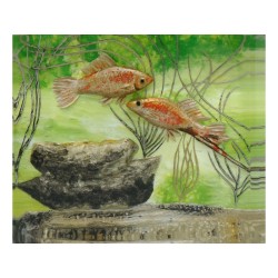 Accendino Dunhill Unique Turbo Aquarium Fish Palladio