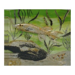 Accendino Dunhill Unique Turbo Aquarium Fish Palladio