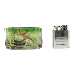 Accendino Dunhill Unique Turbo Aquarium Fish Palladio