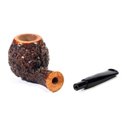 Pipa in Radica Radice Rind Rusticata Apple