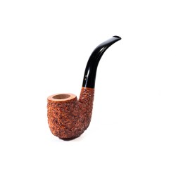 Briar Pipe Radice Rind Rusticated Hungarian