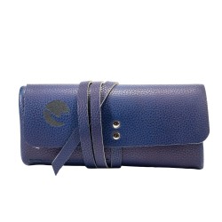 Borsa Portapipa Avvolgibile Giovannozzi Blu