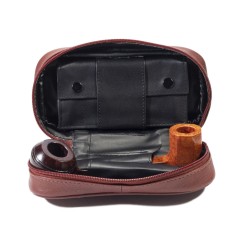 Borsa Portapipa e Tabacco Lubinski 2 Pipe I723C