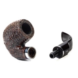 Pipe Savinelli Minerva Rusticated 614 Full Bent