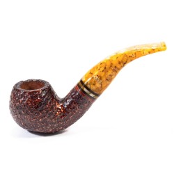 Pipe Savinelli Miele Rusticated 642 Bent Apple