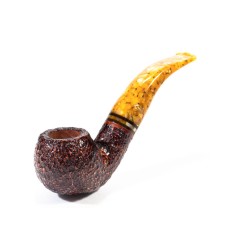 Pipe Savinelli Miele Rusticated 642 Bent Apple