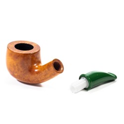 Pipa Savinelli Mini Liscia 601 Bent Pot SV 2573 | Pipeonline