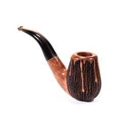Briar Pipe Amorelli Tre Stelle Bent Billiard AM 2511 | Buy Now