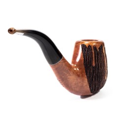 Briar Pipe Amorelli Tre Stelle Bent Billiard AM 2511 | Buy Now