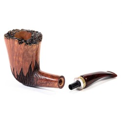 Briar Pipe Amorelli Tre Stelle Bent AM 2512 | Buy Now