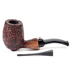 Pipe L'Anatra Dalle Uova D'Oro Rusticated Bent Egg