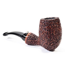 Pipe L'Anatra Dalle Uova D'Oro Rusticated Bent Egg