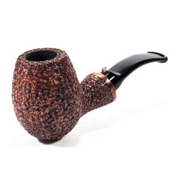 Pipe L'Anatra Dalle Uova D'Oro Rusticated Bent Egg