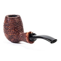 Pipe L'Anatra Dalle Uova D'Oro Rusticated Bent Egg