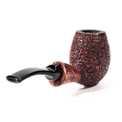 Pipe L'Anatra Dalle Uova D'Oro Rusticated Bent Egg