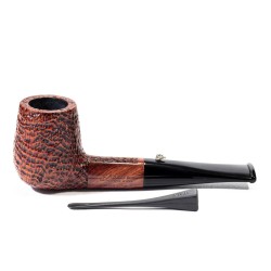 Pipe L'Anatra Dalle Uova D'Oro Sandblasted Billiard