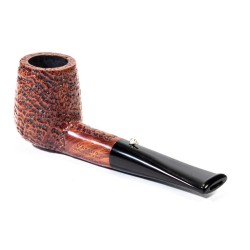 Pipe L'Anatra Dalle Uova D'Oro Sandblasted Billiard