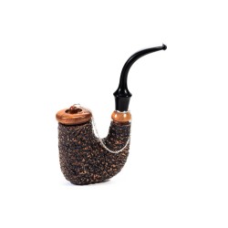 Pipa Brebbia Oom Paul Rusticata Hungarian BR 2567 | Pipeonline
