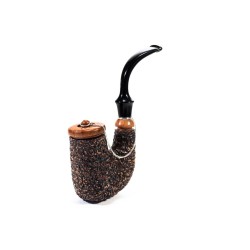 Pipe Brebbia Oom Paul Rusticated Hungarian BR 2567 | Buy Now
