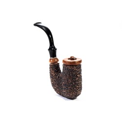 Pipe Brebbia Oom Paul Rusticated Hungarian BR 2567 | Buy Now
