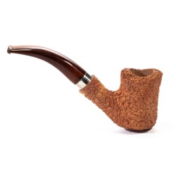 Pipa Brebbia Naif Rusticata 7069 Bent Billiard BR 2575 | Pipeonline